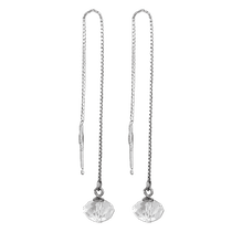 обзорное фото Серебряные серьги С2Ф/464  Серебряные серьги с камнями