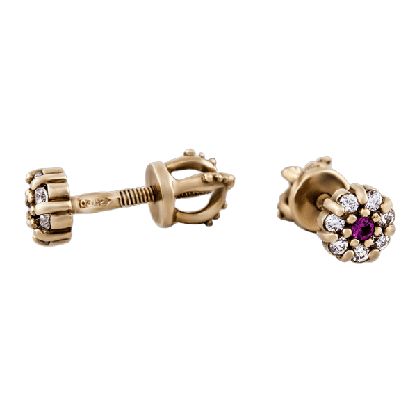 Золотые серьги с цирконием 80292 детальное изображение ювелирного изделия Серьги с камнями Золотые серьги с цирконием 80292 детальное изображение ювелирного изделия Серьги с камнями