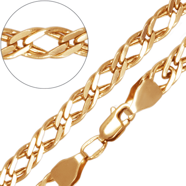 Золотой браслет Рембо 35606 детальное изображение ювелирного изделия Золотой браслет Рембо