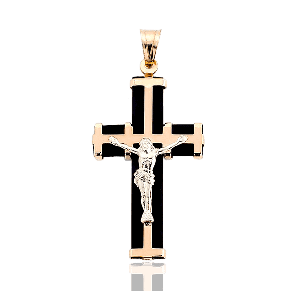 Золотий хрестик 940011 детальне зображення ювелірного виробу Золотий хрестик 940011 детальне зображення ювелірного виробу