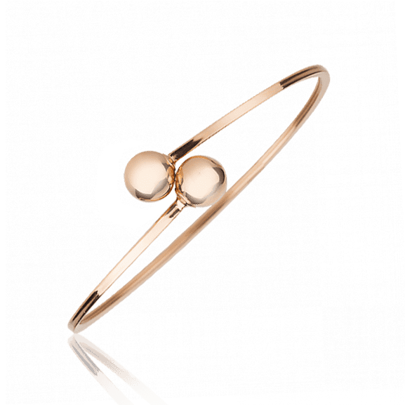 Золотий браслет з шариками 029724 детальне зображення ювелірного виробу Золотий браслет з шариками 029724 детальне зображення ювелірного виробу