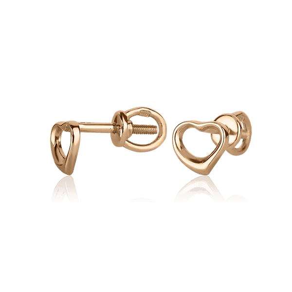 золотые серьги сердечки золотые серьги сердечки