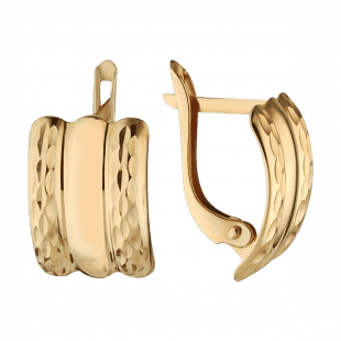 Золотые серьги 1,3,0809 детальное изображение ювелирного изделия Золотые серьги с английским замком Золотые серьги 1,3,0809 детальное изображение ювелирного изделия Золотые серьги с английским замком