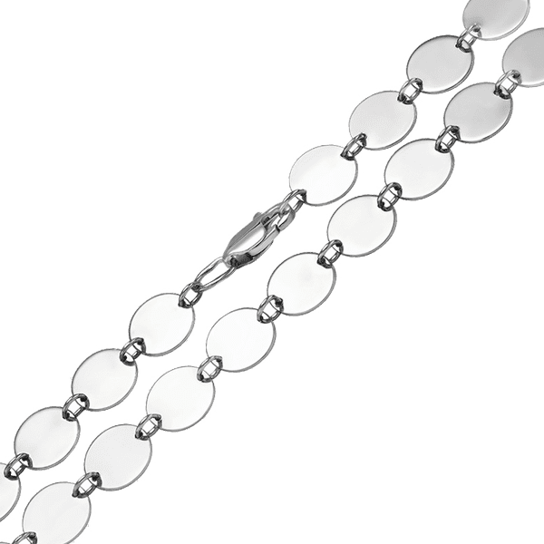 Серебряное колье на шею Монетки 034929 детальное изображение ювелирного изделия Серебряные цепочки Серебряное колье на шею Монетки 034929 детальное изображение ювелирного изделия Серебряные цепочки