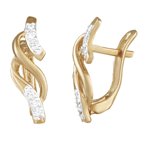 Срібні сережки С3Ф/076 детальне зображення ювелірного виробу