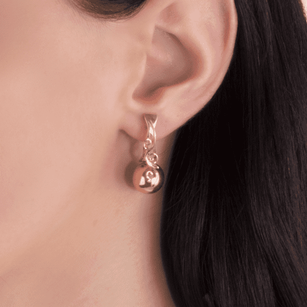 Золоті сережки 410060 детальне зображення ювелірного виробу