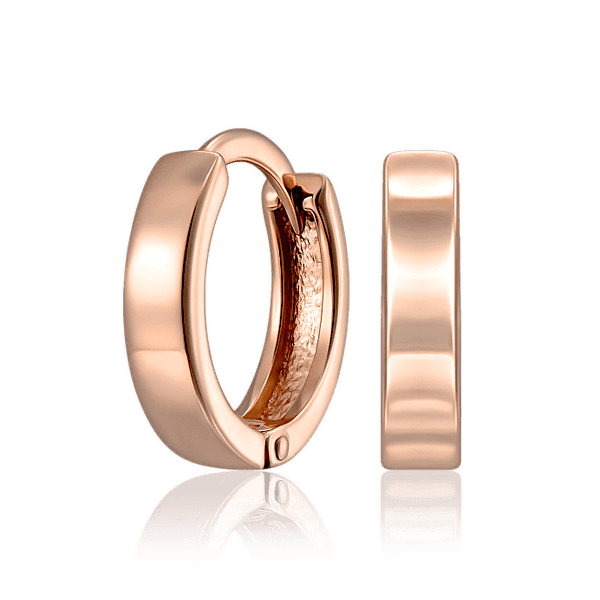 Золотые серьги конго маленькие 037084 детальное изображение ювелирного изделия Золотые серьги без вставок Золотые серьги конго маленькие 037084 детальное изображение ювелирного изделия Золотые серьги без вставок