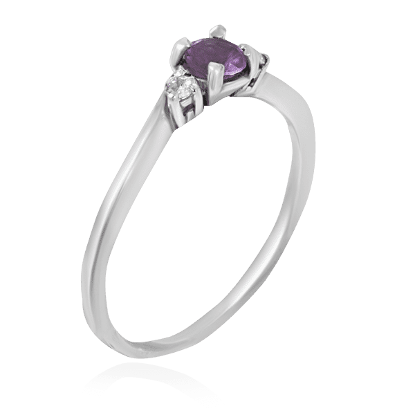 Кольцо с аметистом.Фото Кольцо с аметистом.Фото