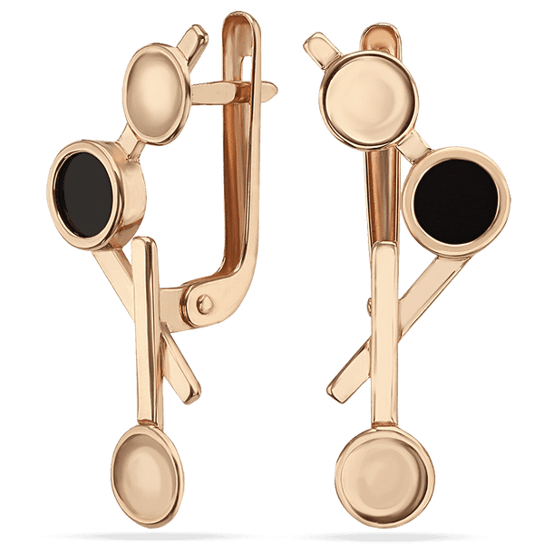 Креативные золотые серьги с агатом 034724 детальное изображение ювелирного изделия Золотые серьги с агатом Креативные золотые серьги с агатом 034724 детальное изображение ювелирного изделия Золотые серьги с агатом