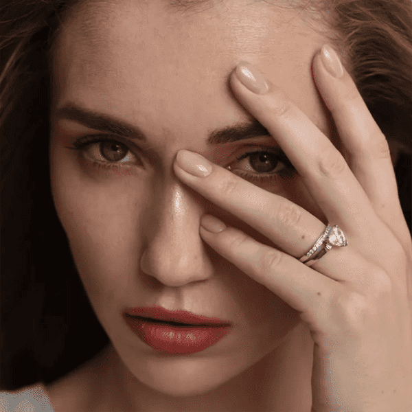 каблучка подвійна  каблучка подвійна