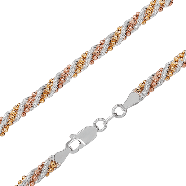 Серебряная цепочка Попкорн 024891 детальное изображение ювелирного изделия Серебряные цепочки Серебряная цепочка Попкорн 024891 детальное изображение ювелирного изделия Серебряные цепочки