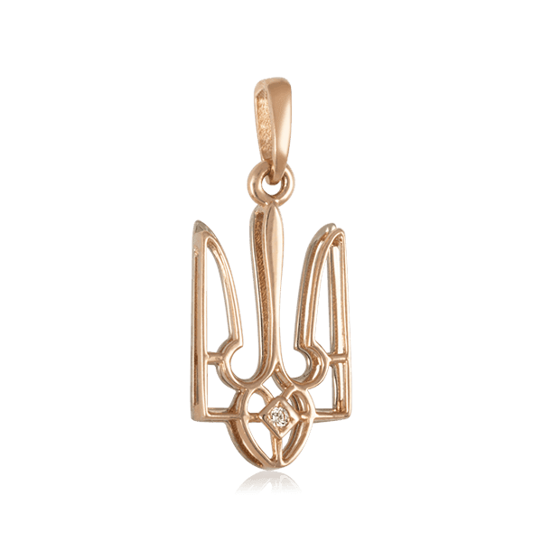 Герб Украины. Золотой подвес Герб Украины. Золотой подвес