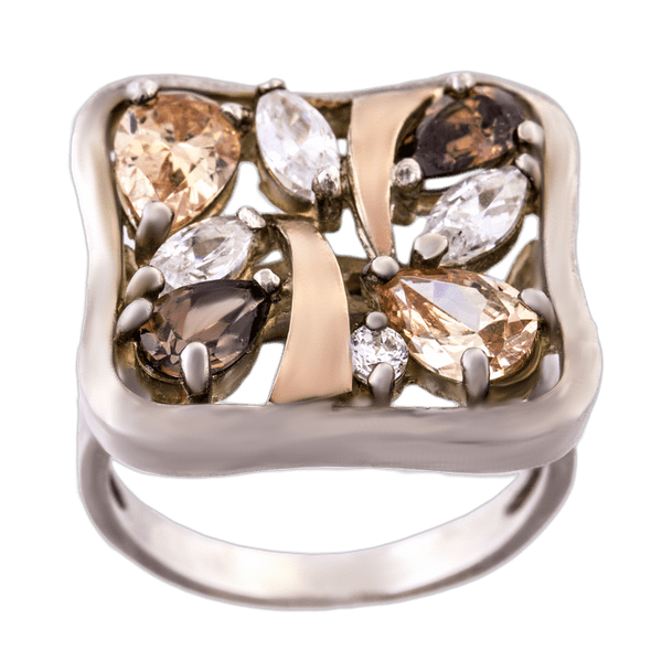 Серебряное кольцо с цирконием п933 детальное изображение ювелирного изделия Серебряные кольца Серебряное кольцо с цирконием п933 детальное изображение ювелирного изделия Серебряные кольца