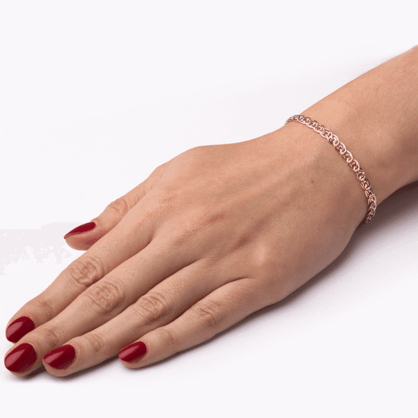 Золотой браслет Нонна бисмарк. Фото. Золотой браслет Нонна бисмарк. Фото.