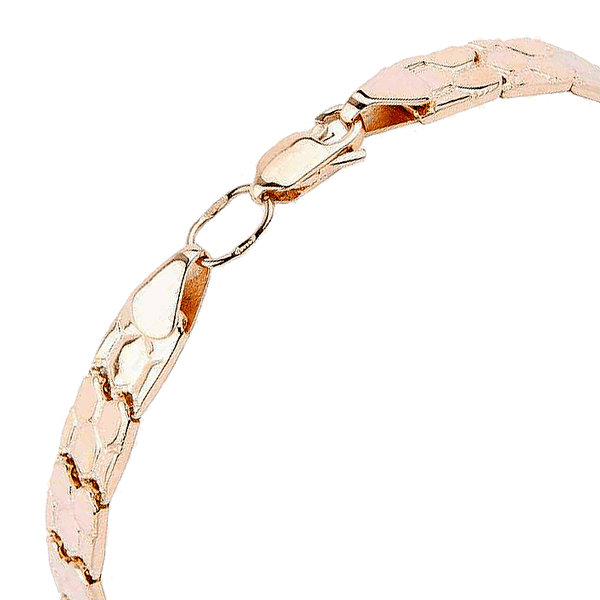 Золотий браслет Ролекс з імітацією шкіри 031940 детальне зображення ювелірного виробу Золотий браслет Ролекс з імітацією шкіри 031940 детальне зображення ювелірного виробу