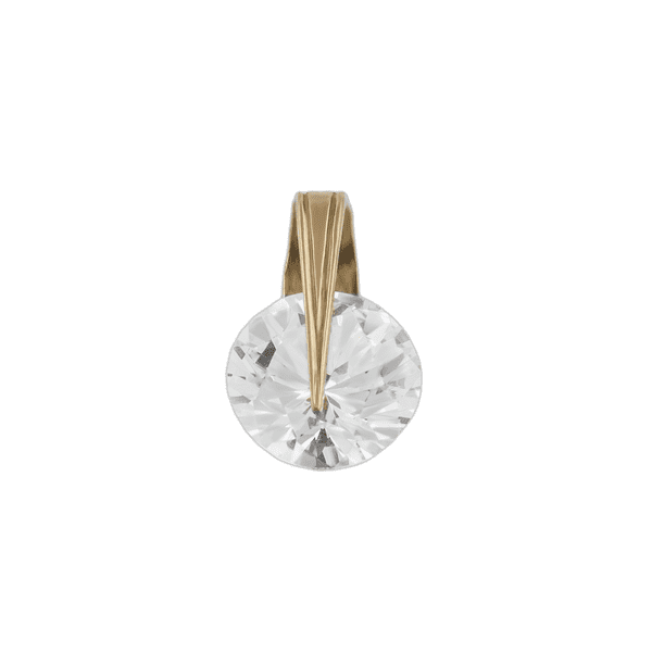 Золотой подвес с цирконием 5073,2 детальное изображение ювелирного изделия Золотые кулоны с фианитом Золотой подвес с цирконием 5073,2 детальное изображение ювелирного изделия Золотые кулоны с фианитом