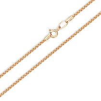 обзорное фото Золотая цепочка плетение Колосок 033308 Золотые цепочки женские обзорное фото Золотая цепочка плетение Колосок 033308  Золотые цепочки женские