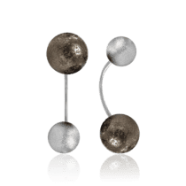 обзорное фото Серебряные серьги в стиле Dior 034166  Серебряные серьги