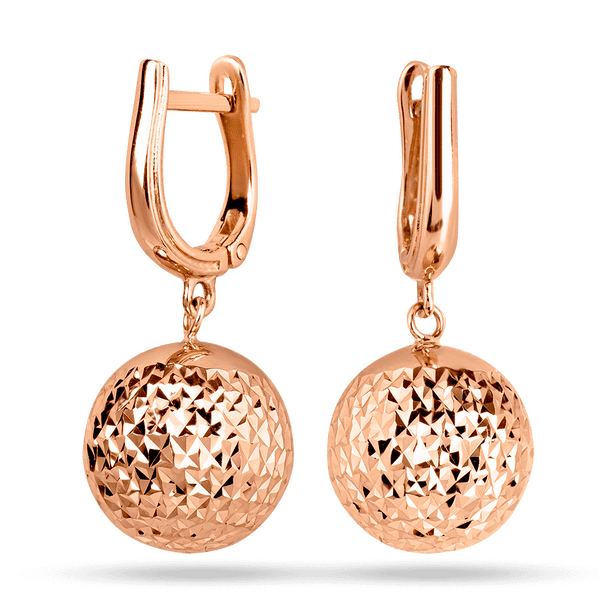 серьги шарики Диско серьги шарики Диско