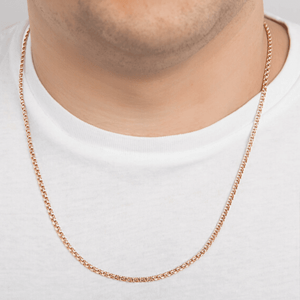 Золотая цепочка Бисмарк 14603 Золотая цепочка Бисмарк 14603