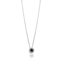 оглядове фото Золоте кольє з діамантами 029466