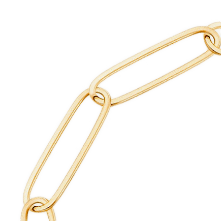 браслет в желтом золоте