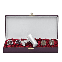 обзорное фото Рюмки патроны 024320 Наборы столового серебра обзорное фото Рюмки патроны 024320  Наборы столового серебра