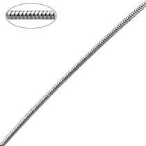 обзорное фото Серебряная цепочка Тонда ( Снейк ) 16516  Серебряные цепочки