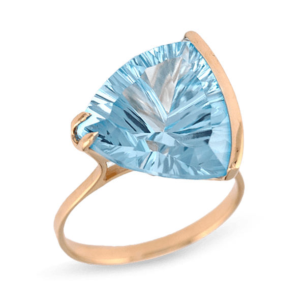 Кольцо с крупным топазом. Фото Кольцо с крупным топазом. Фото