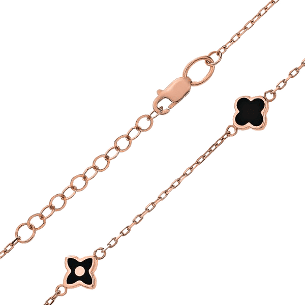 женский браслет с клевером женский браслет с клевером