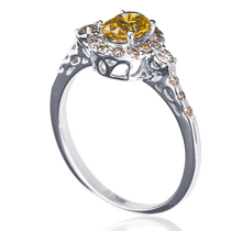 обзорное фото Кольцо с бриллиантами Fensi 023315 Золотые кольца с бриллиантами обзорное фото Кольцо с бриллиантами Fensi 023315  Золотые кольца с бриллиантами