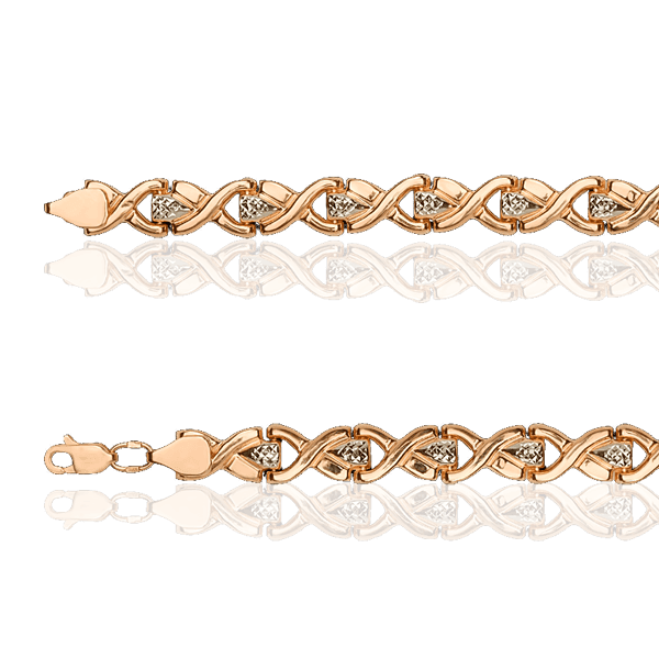 Золотой браслет Ролекс 030233 детальное изображение ювелирного изделия Золотые браслеты без камней Золотой браслет Ролекс 030233 детальное изображение ювелирного изделия Золотые браслеты без камней