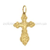 обзорное фото Золотой крестик 200036  Золотые крестики