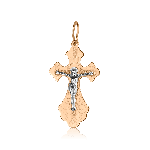 Золотой крестик 511801Р детальное изображение ювелирного изделия Золотые крестики Золотой крестик 511801Р детальное изображение ювелирного изделия Золотые крестики