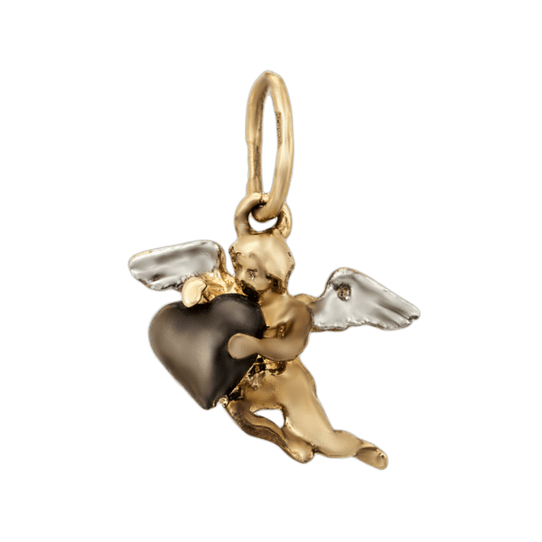 Золотой подвес Ангел любви 420805 детальное изображение ювелирного изделия Кулон Ангел золотой Золотой подвес Ангел любви 420805 детальное изображение ювелирного изделия Кулон Ангел золотой