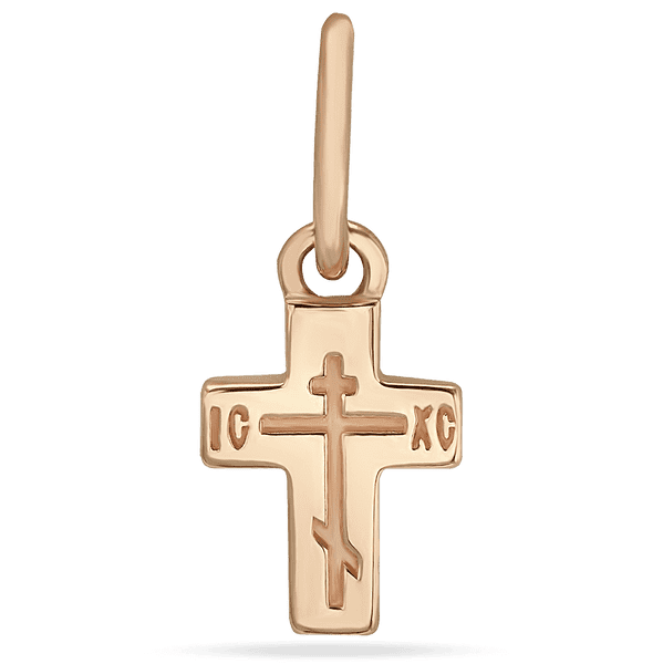 Золотой крестик Спаси и Сохрани 035284 детальное изображение ювелирного изделия Золотые подвески Золотой крестик Спаси и Сохрани 035284 детальное изображение ювелирного изделия Золотые подвески