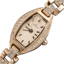 обзорное фото Женские золотые часы на руку премиум класса 036203  Женские золотые часы