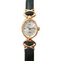 обзорное фото Наручные часы с золотым корпусом 036165  Женские золотые часы