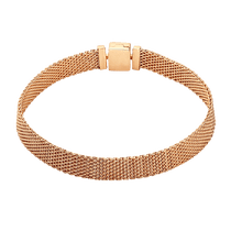 обзорное фото Браслет Классик из желтого золота 585 пробы 032299 Женские золотые браслеты обзорное фото Браслет Классик из желтого золота 585 пробы 032299  Женские золотые браслеты