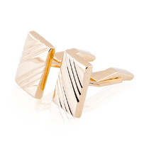 обзорное фото Золотые запонки для рубашки мужские 033037 Золотые запонки обзорное фото Золотые запонки для рубашки мужские 033037  Золотые запонки