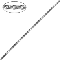 обзорное фото Серебряная цепочка Якорное 12528  Подарки для души