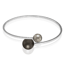 обзорное фото Серебряный браслет с шариками в стиле Диор 034291 Серебряные браслеты обзорное фото Серебряный браслет с шариками в стиле Диор 034291  Серебряные браслеты