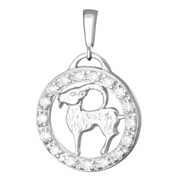 Серебряный подвес Козерог П2Ф/052 детальное изображение ювелирного изделия Серебряные подвески знаки зодиака Серебряный подвес Козерог П2Ф/052 детальное изображение ювелирного изделия Серебряные подвески знаки зодиака