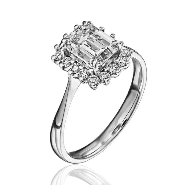 Золотое кольцо с бриллиантом 031702 детальное изображение ювелирного изделия Золотые кольца с бриллиантами Золотое кольцо с бриллиантом 031702 детальное изображение ювелирного изделия Золотые кольца с бриллиантами