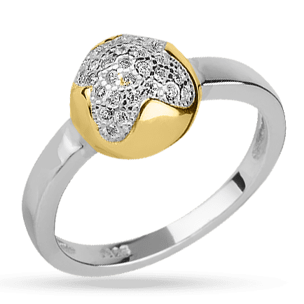 Серебряное кольцо с фианитами 028004 детальное изображение ювелирного изделия Серебряные кольца со вставками Серебряное кольцо с фианитами 028004 детальное изображение ювелирного изделия Серебряные кольца со вставками