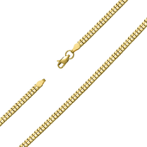 обзорное фото Цепочка Снейк из лимонного золота 034092 Золотые цепочки обзорное фото Цепочка Снейк из лимонного золота 034092  Золотые цепочки