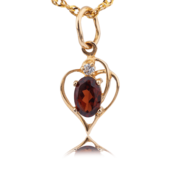 Золотой подвес с гранатом 415202 детальное изображение ювелирного изделия Золотые кулоны с гранатом Золотой подвес с гранатом 415202 детальное изображение ювелирного изделия Золотые кулоны с гранатом