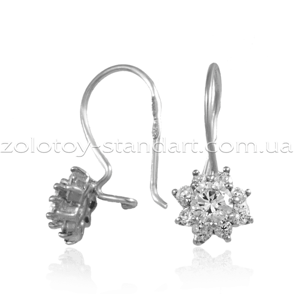 Серебряные серьги p2186a детальное изображение ювелирного изделия Серебряные серьги с камнями Серебряные серьги p2186a детальное изображение ювелирного изделия Серебряные серьги с камнями