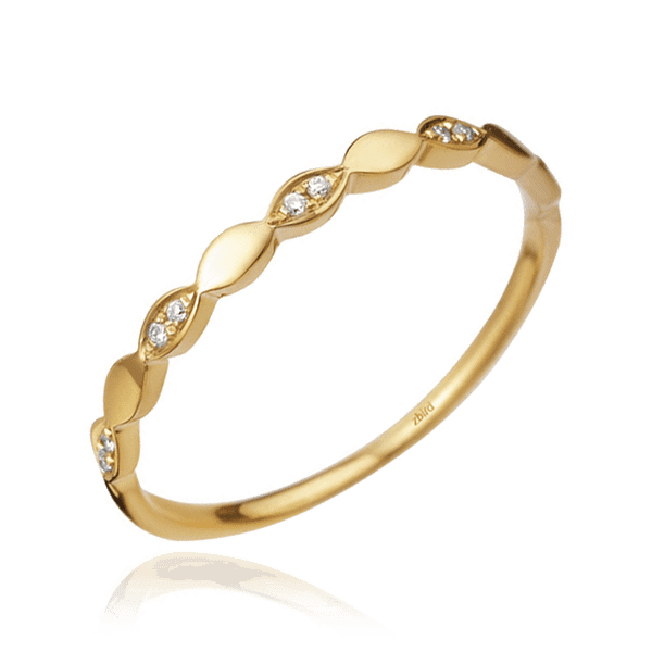 Кольцо из желтого золота с бриллиантами 030985 детальное изображение ювелирного изделия Золотые кольца Кольцо из желтого золота с бриллиантами 030985 детальное изображение ювелирного изделия Золотые кольца