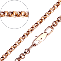обзорное фото Золотая цепочка ручного плетения Шопард (Ролло) 031980  Полновесные золотые цепочки